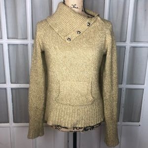 DEX open turtle neck sweater